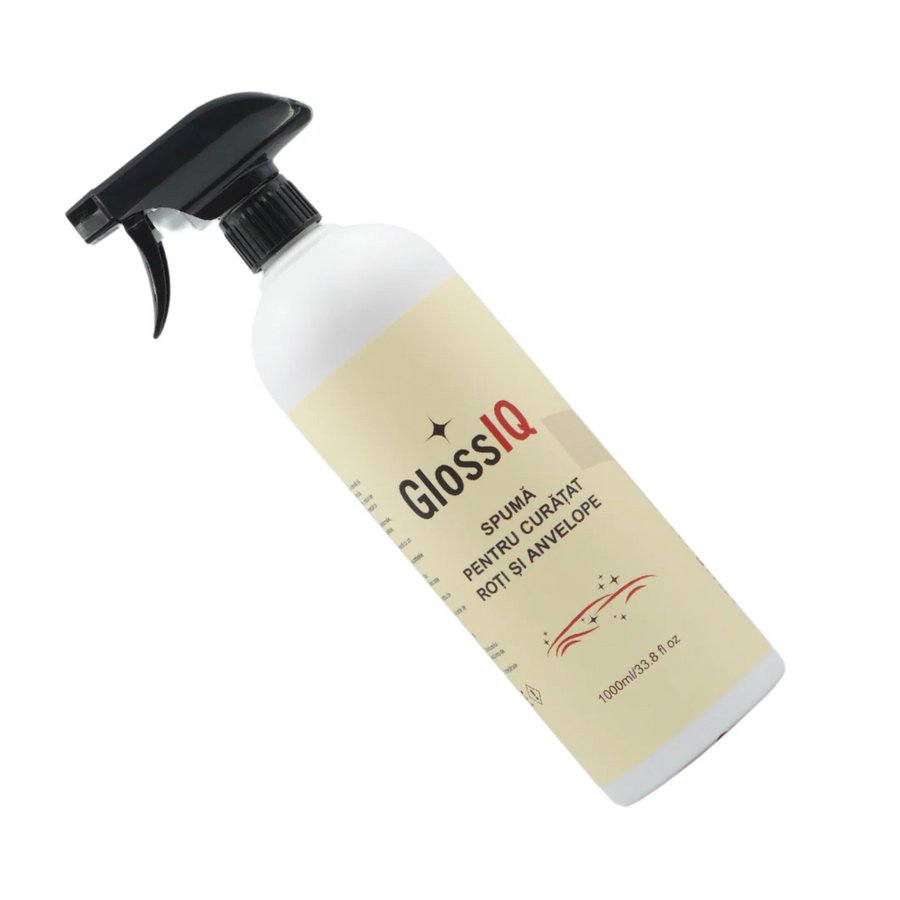 IQ19 Spuma pentru Curatat Roti si Anvelope Cleaner Activ 1000ml Gata de Utilizare - detaliu produs