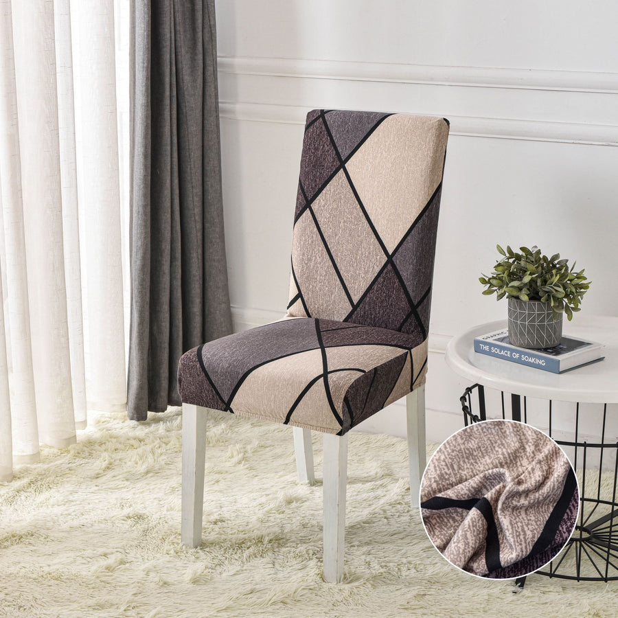 Set 6 huse universale, elastice, pentru scaun