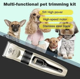Masina de Tuns Animale Profesionala Fara Fir Reincarcabila USB 5 in 1 - imagine principala
