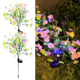 Set 2 Lampi Solare Buchet Margarete Decorative M374-4 70cm Lumina Colorata IP66 - detaliu produs