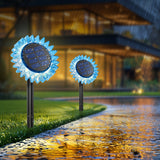 Lampa Solara de Gradina Floarea-soarelui LED Iluminare Automata Decorativa - detaliu produs