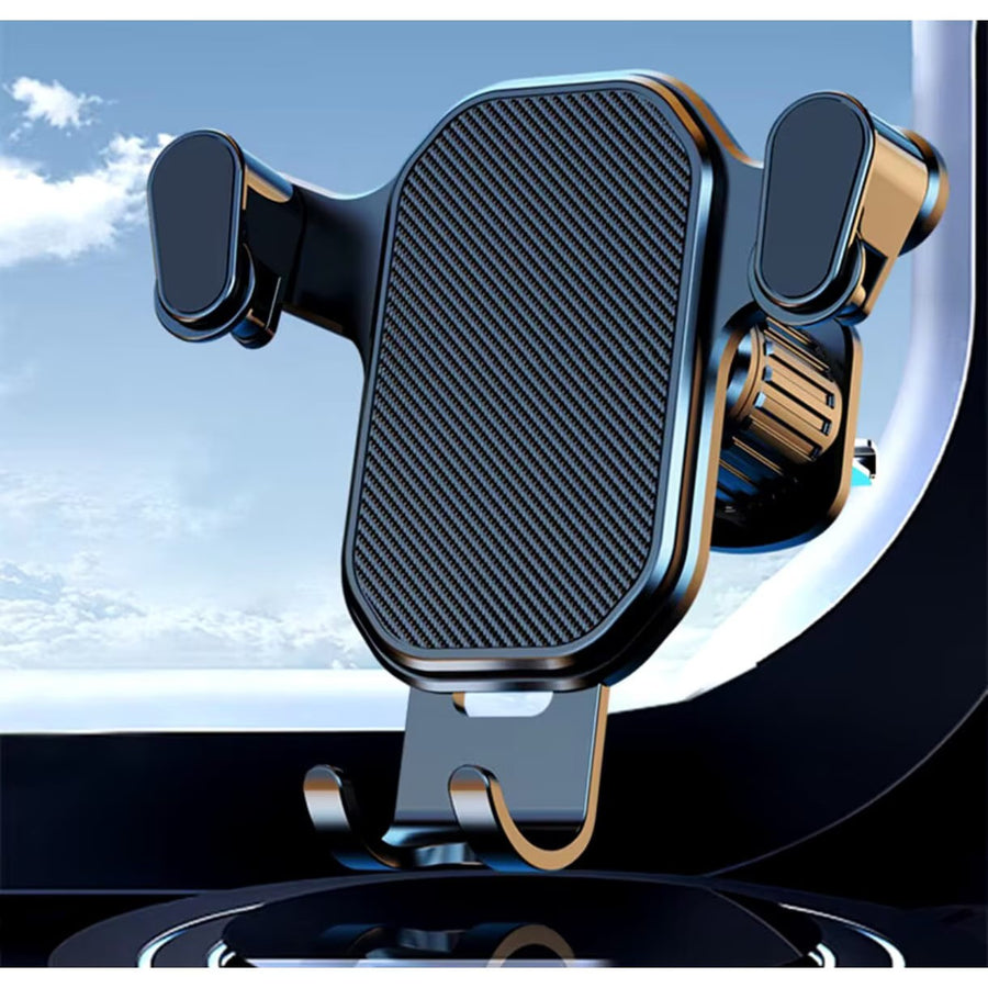 TLBShop Suport Auto Telefon Montare Grila Ventilatie Universal Negru - detaliu produs
