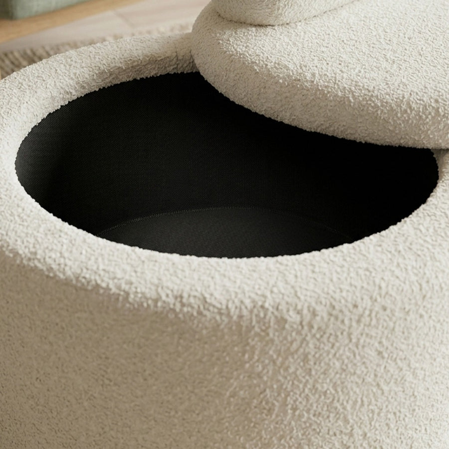 JUPITER Ottoman Storage Chair Fotoliu Depozitare Puf Multicolor Design Modern - detaliu produs