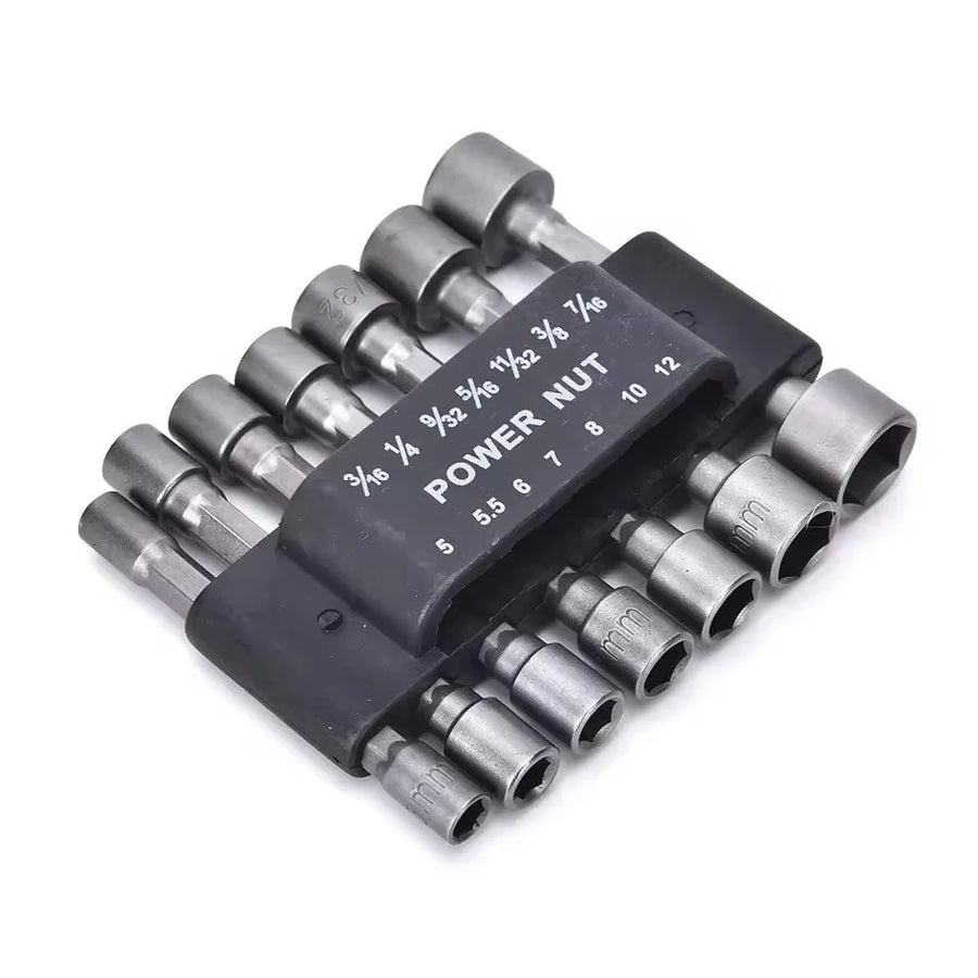 Set Profesional 14 Biti Tubulari Hexagonali pentru Surubelnite Electrice si Pneumatice - detaliu produs