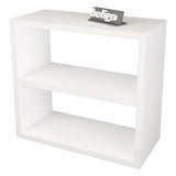 Raft condimente 3 nivele, suport condimente bucatarie cu cadru metalic anti-rugina, organizator pentru sticle si ustensile mici 50 x 30 cm, montaj pe perete sau blat, curatare usoara, stil modern industrial Alb - detaliu 6