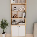 Biblioteca Inalta cu Rafturi pentru Living si Birou, PAL 18 mm, 64 x 30 x 187 cm