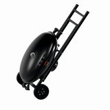 Gratar pe carbuni KLUGMEISTER KY30018, material otel, cu roti deplasare, pliabil, gura golire cenusa, suprafata gatire 54x37 cm