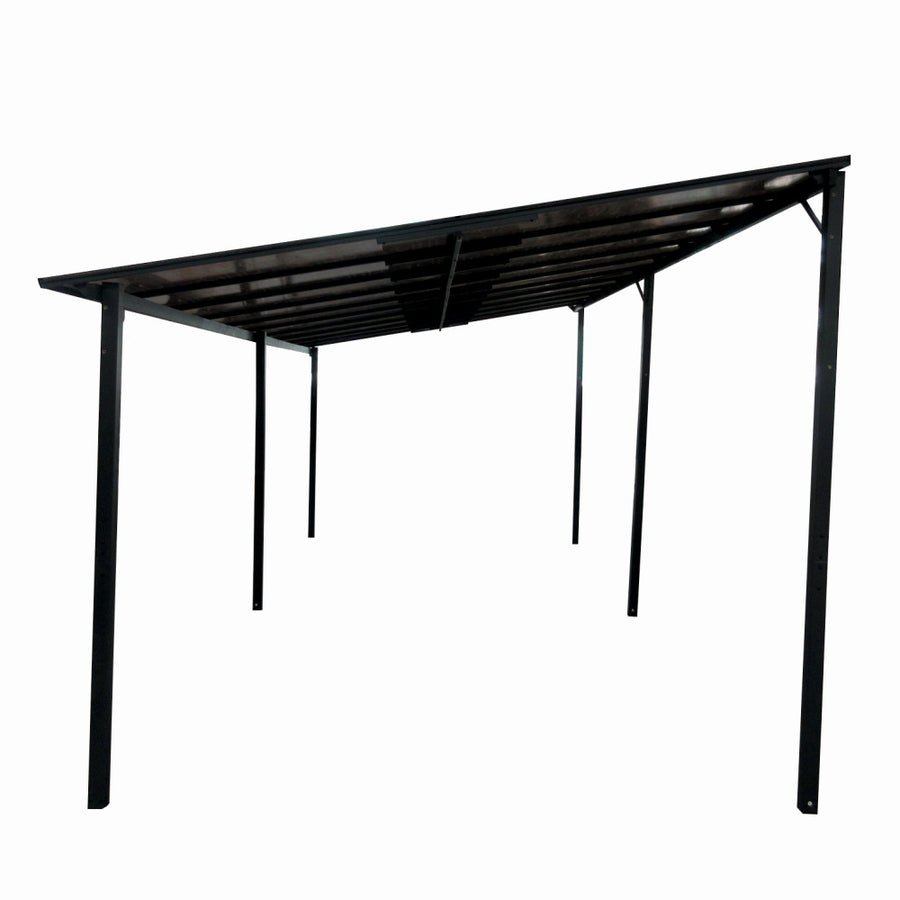 Pergola pentru terasa/gradina din otel si aluminiu KLUGMEISTER KJF4134, 300x600x250/190 cm