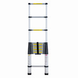 Scara telescopica din aluminiu MESTERINO TOOLS JL-101-3.8, 13 trepte, 3.8 metri, greutate maxima 150 kg