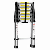 Scara telescopica din aluminiu MESTERINO TOOLS JL-101-6.2, 16 trepte, 6.2 metri, greutate maxima 150 kg