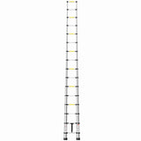Scara telescopica din aluminiu MESTERINO TOOLS JL-101-6.2, 16 trepte, 6.2 metri, greutate maxima 150 kg