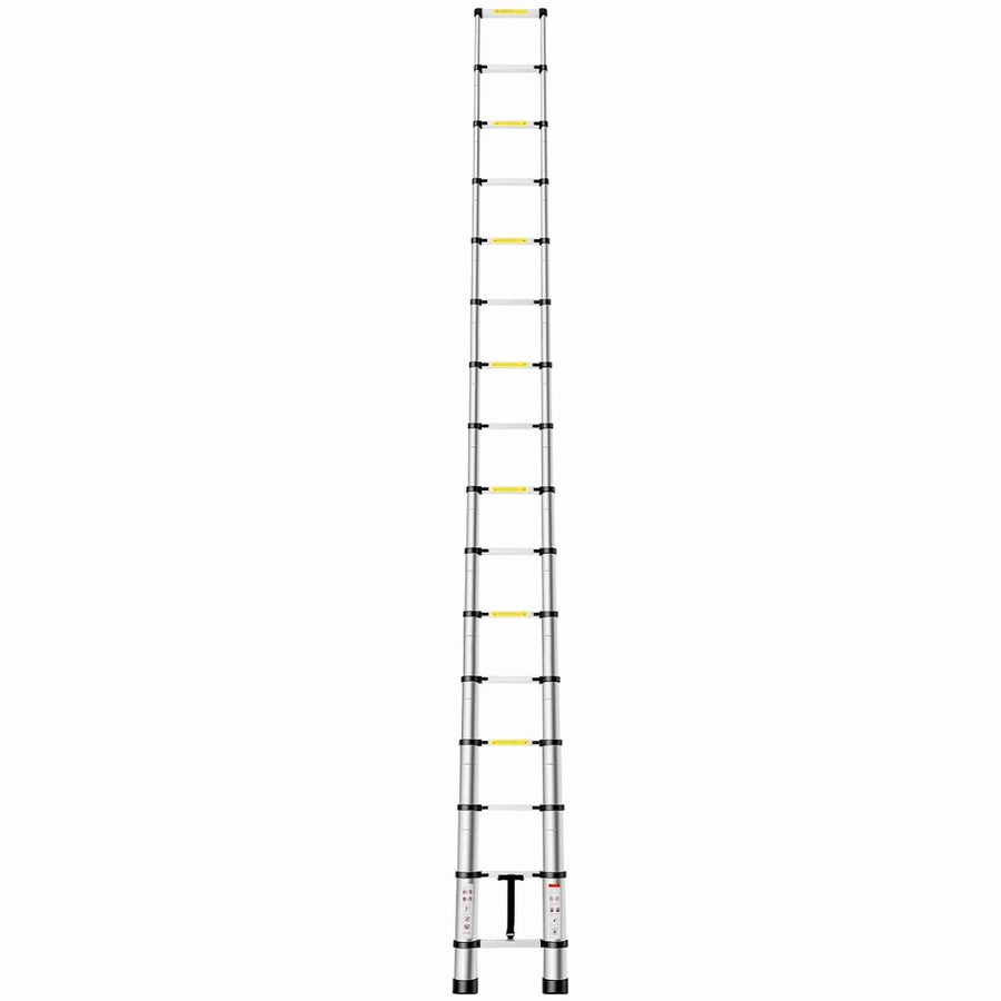 Scara telescopica din aluminiu MESTERINO TOOLS JL-101-6.2, 16 trepte, 6.2 metri, greutate maxima 150 kg
