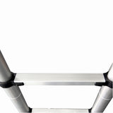 Scara telescopica din aluminiu dubla MESTERINO TOOLS JL-101-2X3.2, 3.2+3.2 metri, 2x11 trepte, greutate maxima 150 kg