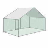 Cotet / tarc pentru pasari MESTERINO TOOLS MTGC-011, 3 x 2 x 1.95 m, otel galvanizat