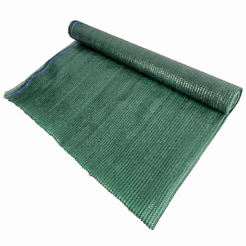 Plasa pentru umbrire, polietilena HDPE pura, MESTERINO 902050120, 2 m X 50 m, grad de umbrire 90%, densitate 120g/mp, verde inchis, protectie UV/IR