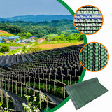 Plasa pentru umbrire, polietilena HDPE pura, MESTERINO 901510120, 1.5 m X 10 m, grad de umbrire 90%, densitate 120g/mp, verde inchis, protectie UV/IR