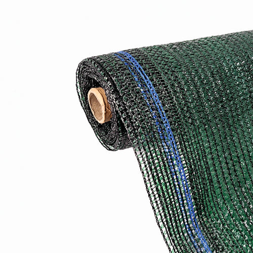 Plasa pentru umbrire, polietilena HDPE pura, MESTERINO 902025120, 2 m X 25 m, grad de umbrire 90%, densitate 120g/mp, verde inchis, protectie UV/IR