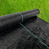 Folie antiburuieni/mulcire din polipropilena, MESTERINO PP1000225, 2 m X 25 m, densitate 100g/mp culoare neagra cu dungi, protectie UV