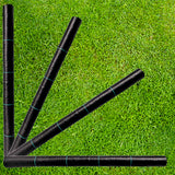 Folie antiburuieni/mulcire din polipropilena, MESTERINO PP10000550, 0,5 m X 50 m, densitate 100g/mp culoare neagra cu dungi, protectie UV