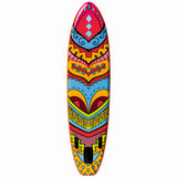 Set placa gonflabila Stand Up Paddle Mesterino Aqua SUP083, 320x81x15cm, geantă de transport, vasla, pompa, scaun, lesa, kit de reparatii, design Tribal