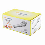 Suflanta frunze cu acumulator MESTERINO TOOLS NT20BBL01, putere 480W, debit 8.3 m3/minut, acumulator 2A / 21V, viteza aer 36 m/s