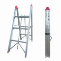 Scara pliabila ultracompacta din aluminiu MESTERINO TOOLS JL-308(2x3), 113x92x44 cm
