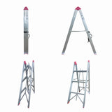 Scara pliabila ultracompacta din aluminiu MESTERINO TOOLS JL-308(2x3), 113x92x44 cm
