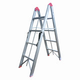 Scara pliabila ultracompacta din aluminiu MESTERINO TOOLS JL-308(2x4), 142x113x44 cm