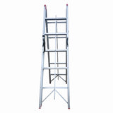Scara pliabila ultracompacta din aluminiu MESTERINO TOOLS JL-308(2x5), 171x131x44 cm