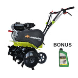 Motocultor pe benzina MESTERINO TOOLS BJXT80-212, 212 cmc, 7 cai putere, trasmisie pe curea, viteze 1 inainte si 1 inapoi, latime de lucru 85 cm, adancime de lucru 16-30 cm