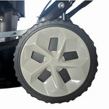 Masina tuns iarba/gazon autopropulsata MESTERINO BJXSM43-139, motor LONCIN 4 timpi, 3.3 cai, sasiu metal, latime taiere 43 cm, 8 nivele de taiere, sac colector 45 litri