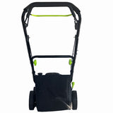 Masina tuns iarba/gazon autopropulsata MESTERINO BJXSM43-139, motor LONCIN 4 timpi, 3.3 cai, sasiu metal, latime taiere 43 cm, 8 nivele de taiere, sac colector 45 litri