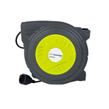 Prelungitor electric retractabil 20m+1m MESTERINO TOOLS NAE-B20, tensiune 230V, putere 1500 W, montare pe perete