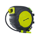 Furtun cu tambur retractabil automat 30m+2m MESTERINO TOOLS NW-J30, 1/2 inch, fixare pe perete