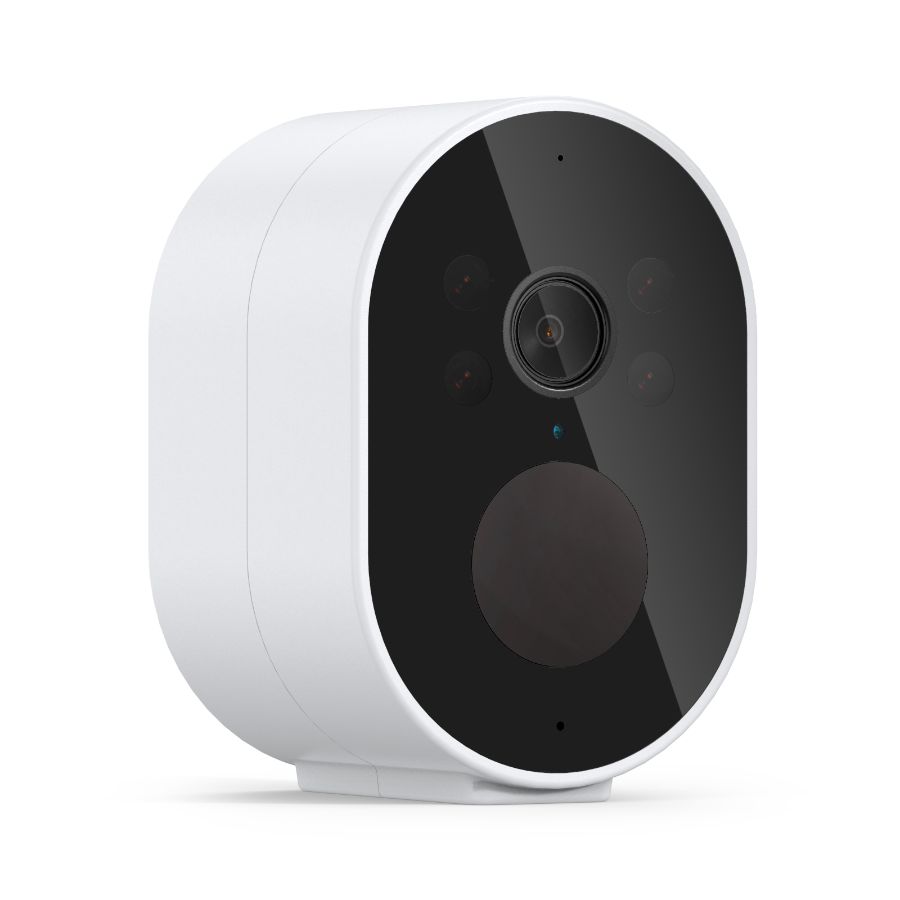 Kit mini NVR Video ANNKE N44WEH+I41DL*4, statie tip baza cu 4 camere interior/exterior 2MP, Full HD, baterie, rezistent la intemperii