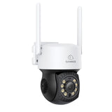 Camera performanta de supraveghere video SANNCE I51CM, de exterior, WiFi 5MP, Ultra HD/2k+, Pan & Tilt, comunicare audio bidirectionala, vedere nocturna IR, rezistenta la intemperii