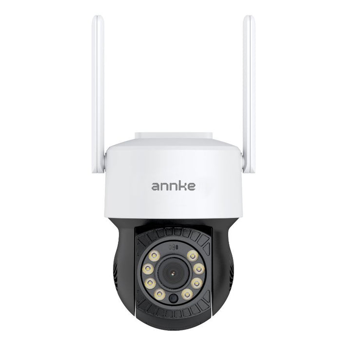 Camera performanta de supraveghere video ANNKE I81BE, de exterior, WiFi, 4MP, tip Dome, Super HD, Pan & Tilt, comunicare audio bidirectionala, vedere nocturna IR, rezistenta la intemperii