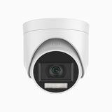 Sistem performant de supraveghere video ANNKE DW81KN+CR1CW*4, DVR 8 canale Hibrid, 4 camere tip Turret interior/exterior 5MP, Ultra HD/2k+, lumina duala IR si alba, vedere nocturna, audio, rezistent la intemperii