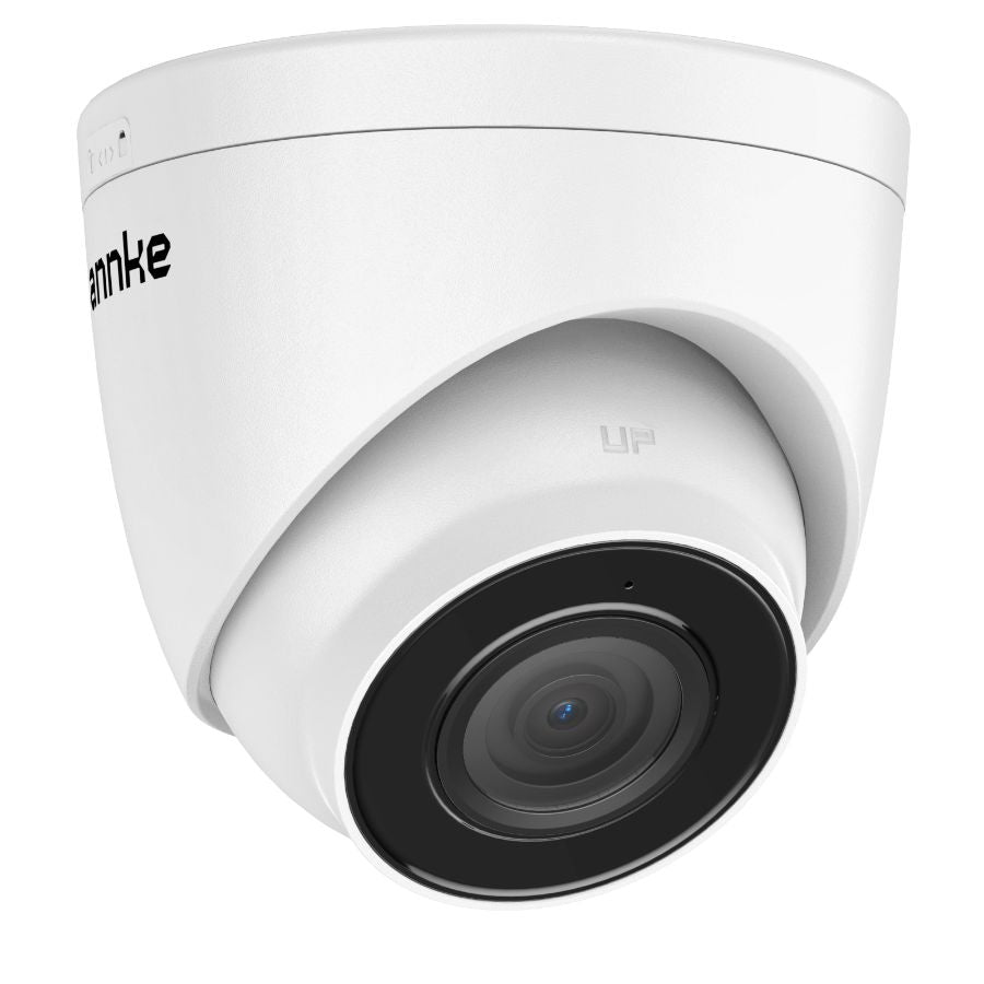 Sistem performant de supraveghere video ANNKE N98PBL+I51DS*4, PoE, NVR 8 canale, 4 camere tip Turret interior/exterior 5MP, Ultra HD/2k+, vedere nocturna IR, audio, rezistent la intemperii