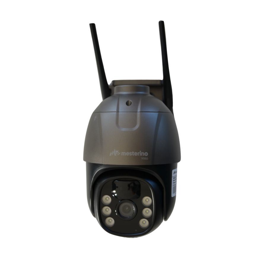 Camera de supraveghere WI-FI MESTERINO VISIO MT-IPE7174-WF, cu panou solar, 4MP, senzor de miscare, PTZ, by ENSTER