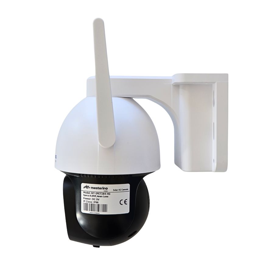 Camera de supraveghere cu cartela SIM MESTERINO VISIO MT-IPE7284-4G, cu panou solar, 4MP, senzor de miscare, PTZ, by ENSTER