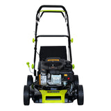 Masina tuns iarba/gazon autopropulsata MESTERINO BJXSM46-139, motor LONCIN 4 timpi, 3.3 cai, sasiu metal, latime taiere 46 cm, 8 nivele de taiere, sac colector 55 litri