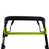 Masina tuns iarba/gazon autopropulsata MESTERINO BJXSM46-139, motor LONCIN 4 timpi, 3.3 cai, sasiu metal, latime taiere 46 cm, 8 nivele de taiere, sac colector 55 litri