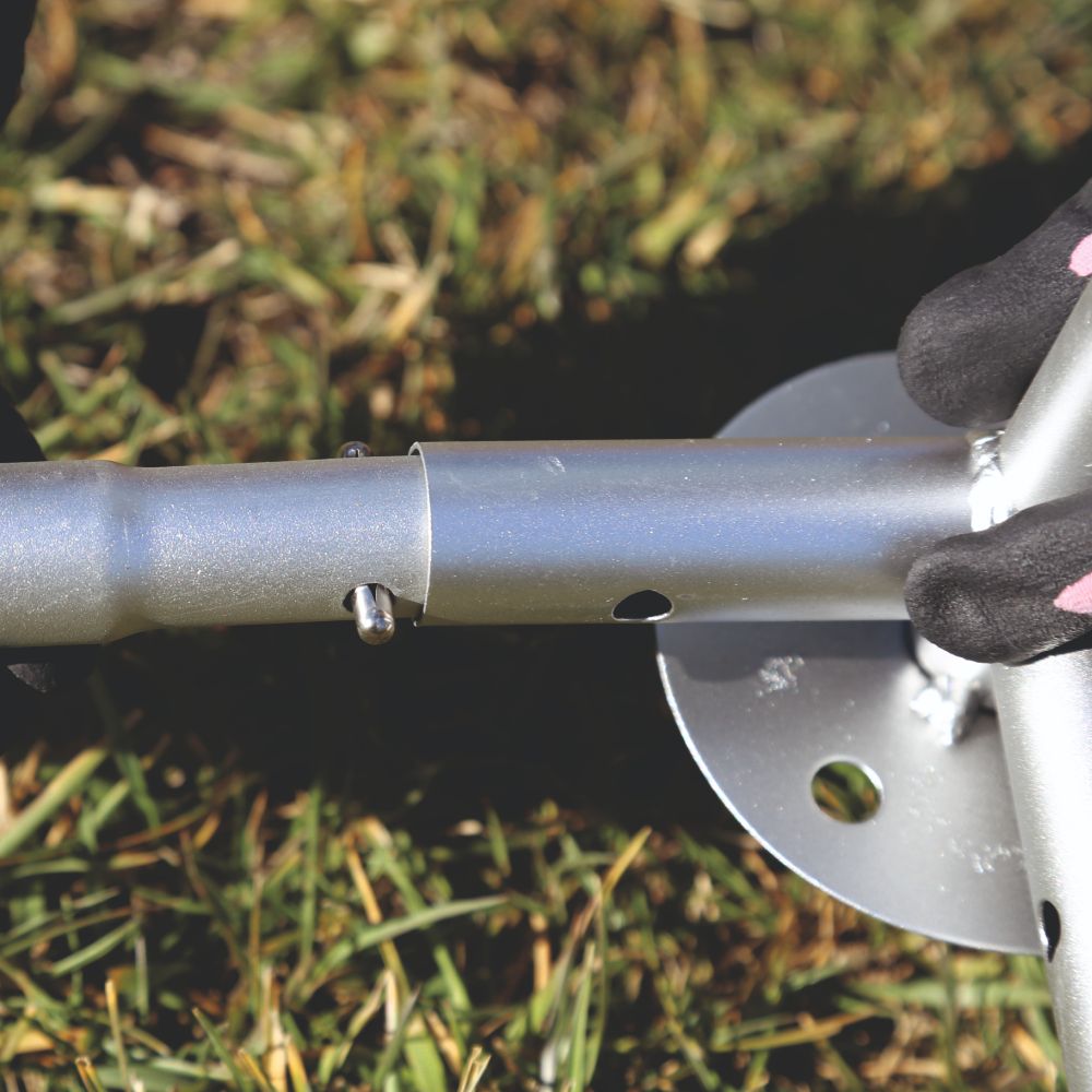 Cotet / tarc pentru pasari 3 x 6 x 2 m din otel galvanizat MESTERINO TOOLS MTGC-036