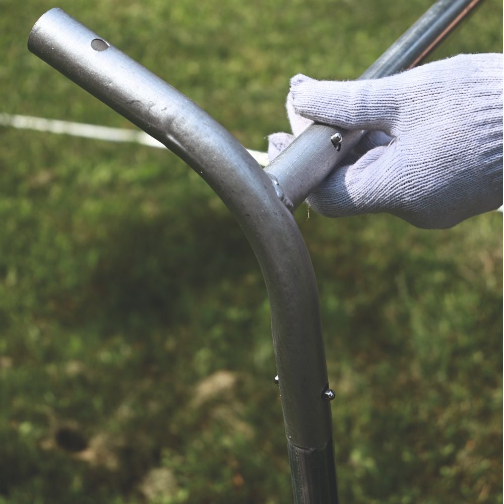 Cotet / tarc pentru pasari 3 x 6 x 2 m din otel galvanizat MESTERINO TOOLS MTGC-036