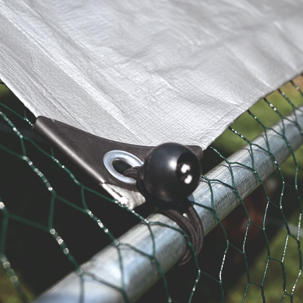 Cotet / tarc pentru pasari 3 x 6 x 2 m din otel galvanizat MESTERINO TOOLS MTGC-036