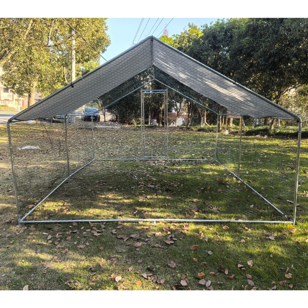Cotet / tarc pentru pasari 3 x 6 x 2 m din otel galvanizat MESTERINO TOOLS MTGC-036