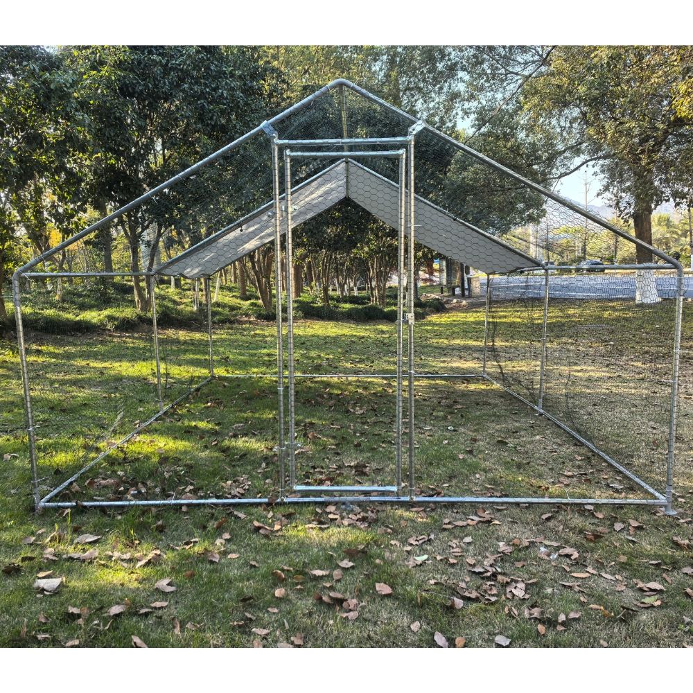 Cotet / tarc pentru pasari 3 x 6 x 2 m din otel galvanizat MESTERINO TOOLS MTGC-036