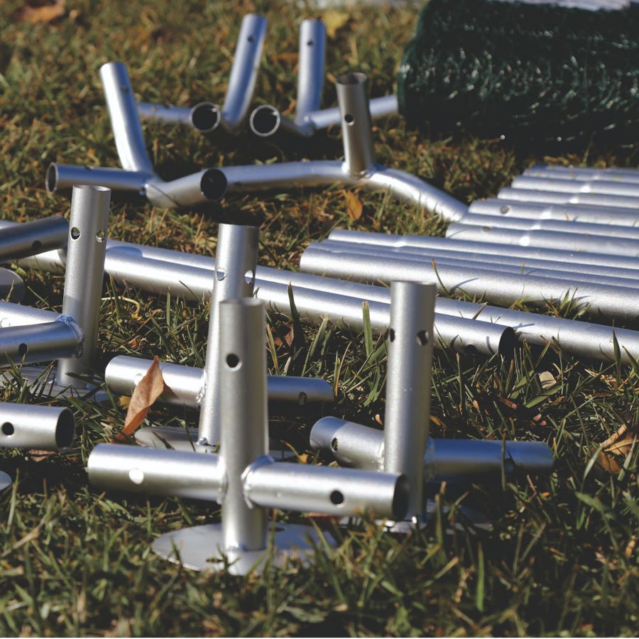 Cotet / tarc pentru pasari 3 x 4 x 2 m din otel galvanizat MESTERINO TOOLS MTGC-034