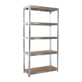 Raft cu 5 polite galvanizat 265 kg / polita, 900 x 450 x 2000 mm, MESTERINO TOOLS MTTC-086